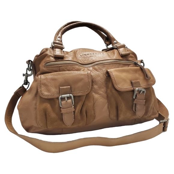 💥SOLD💥 LIEBESKIND Berlin Margo Botalato Leather Purse Handbag Hobo - Picture 5 of 15